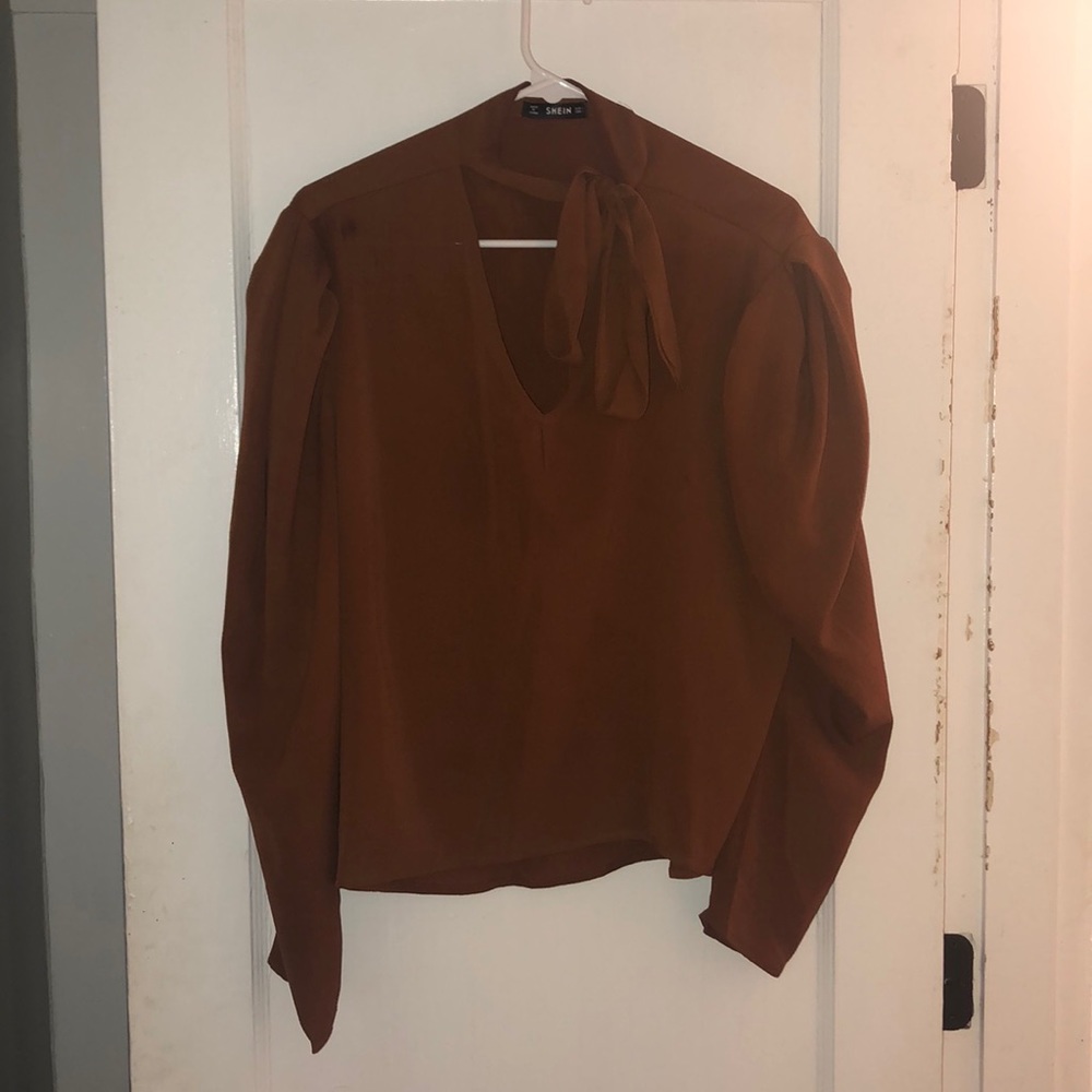 Brown Blouse